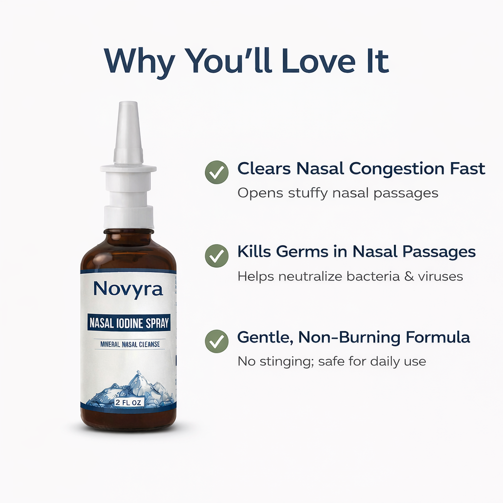Nasomin Nasal Iodine Cleanse
