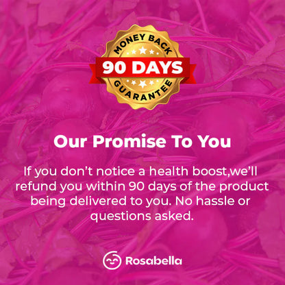 Rosabella Beetroot Capsules To Support Circulation And Vitality*